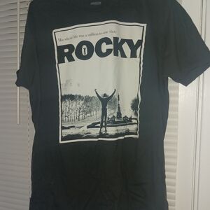 Men's Black Short Sleeve Tee